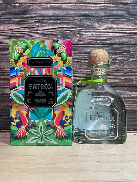 limited edition silver patron metal box|patron tequila collection.